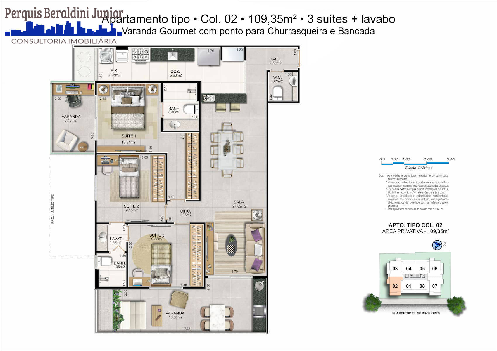 Apartamento à venda com 2 quartos, 90m² - Foto 11