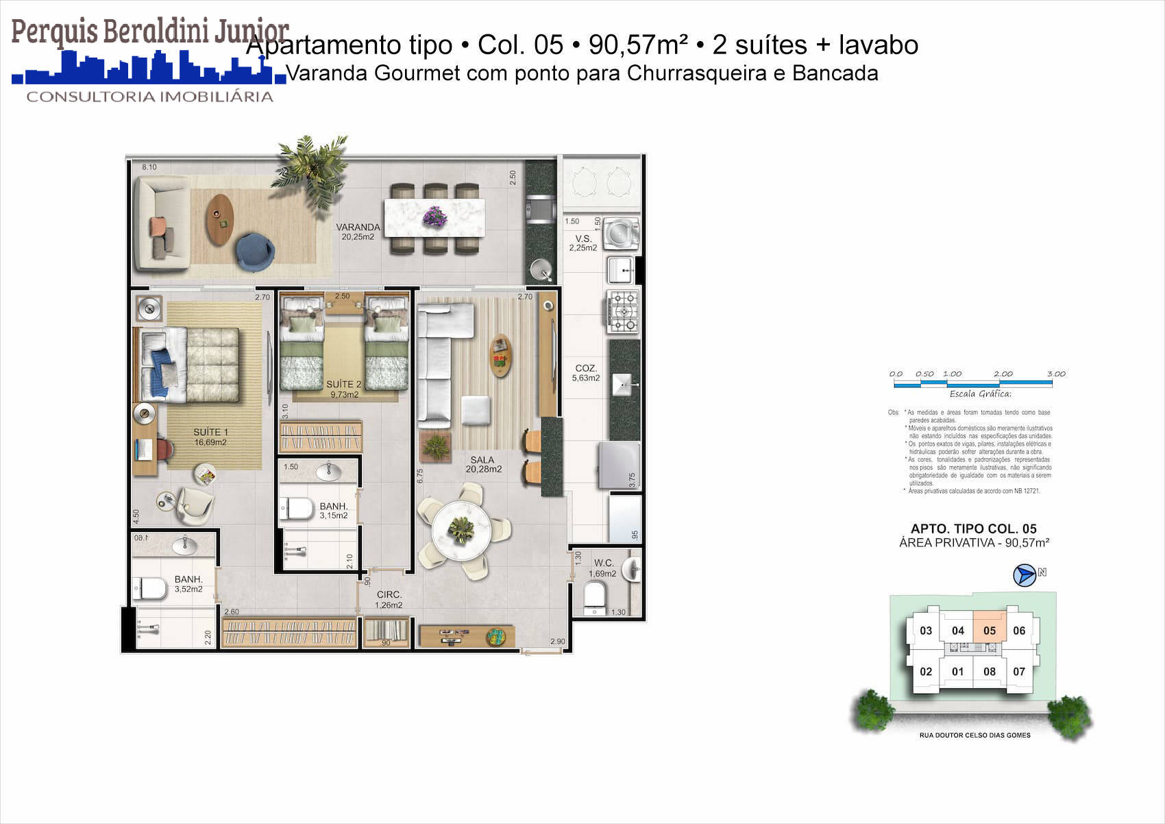 Apartamento à venda com 2 quartos, 90m² - Foto 14