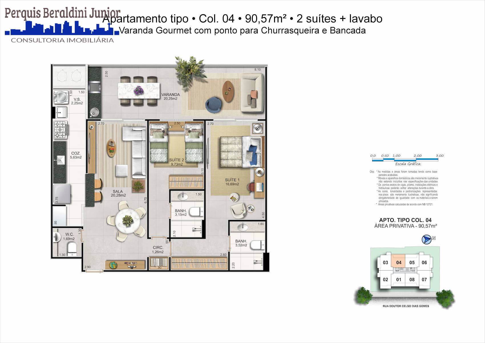 Apartamento à venda com 2 quartos, 90m² - Foto 13