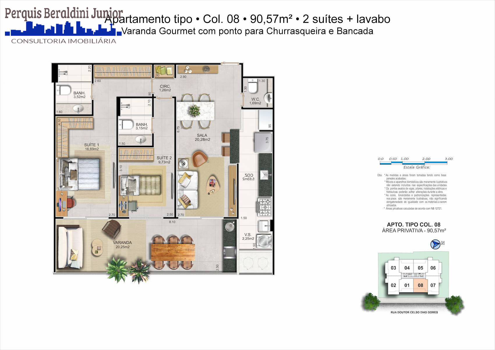 Apartamento à venda com 2 quartos, 90m² - Foto 17