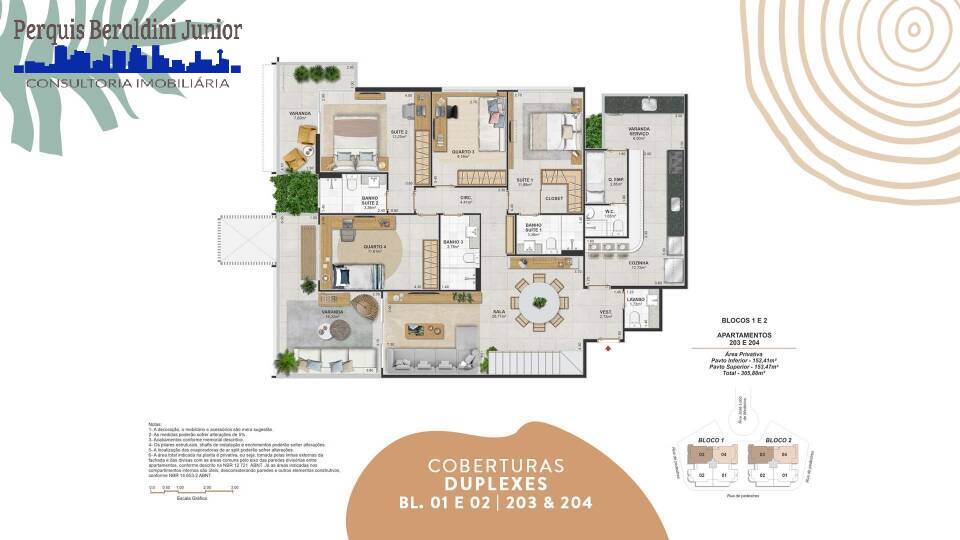 Apartamento à venda com 4 quartos, 305m² - Foto 13